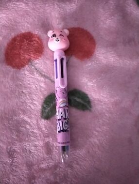 Pink Care Bear Pen